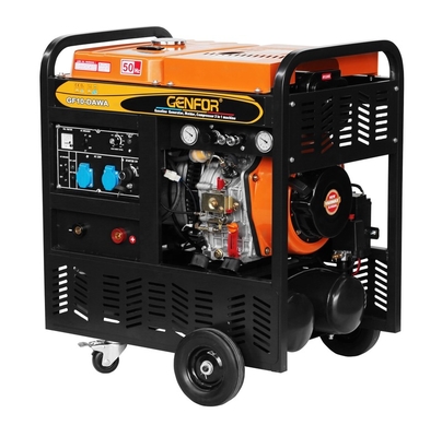 4 In 1 Machine Compressor Generator Welding Factory Product GF10-DAWA Diesel Generator