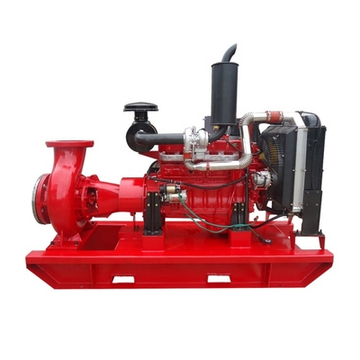 Drinking Water Treatment Fire Fighting End Centrifugal Suction 12 Inch Diesel Water Pump